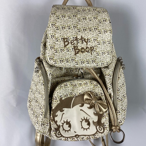 fleischer Studios Handbags - BETTY BOOP tan backpack